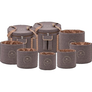 Meinl Sonic Energy 6'lı Kristal Kase Taşıma Çantası Seti