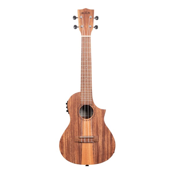 Kala Teak Tri-Top Cutaway Concert Elektro Ukulele