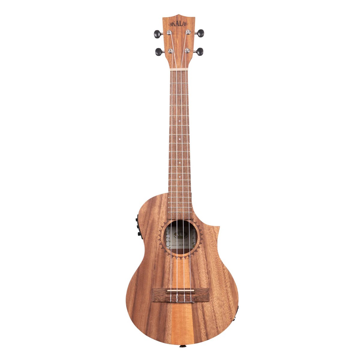 Kala Teak Tri-Top Cutaway Tenor Elektro Ukulele Kala Teak Tri-Top Cutaway Tenor Elektro Ukulele