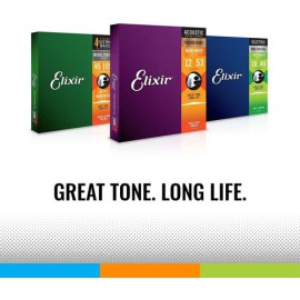 Elixir 11027 Bronze 80/20 Akustik Gitar Teli 11-52 Elixir 11027 Bronze 80/20 Akustik Gitar Teli 11-52