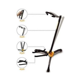 Hercules Gs405B Darbe Emici Gitar Sehpası Hercules Gs405B Darbe Emici Gitar Sehpası