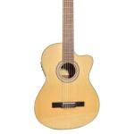 Mitello İnce Kasa Elektro Klasik Gitar LC3923SCEQ Naturel