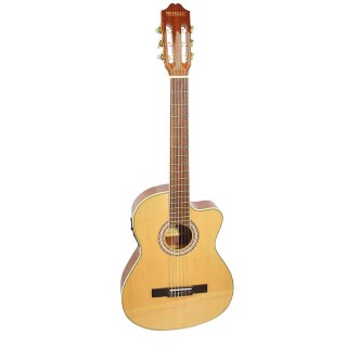 Mitello İnce Kasa Elektro Klasik Gitar LC3923SCEQ Naturel