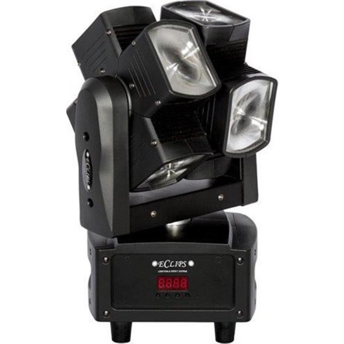 Eclips Drone 8x12W RGBW 4in 1 Dönerli 5 Beam Efekt Işık