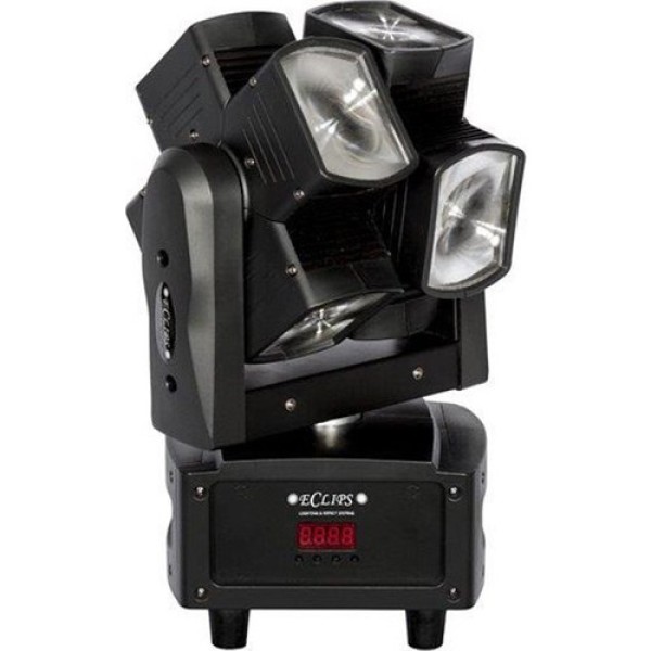 Eclips Drone 8x12W RGBW 4in 1 Dönerli 5 Beam Efekt Işık