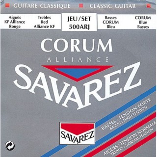 Savarez 500ARJ Alliance Hard Tension Classic Rouge Blue Klasik Gitar Teli