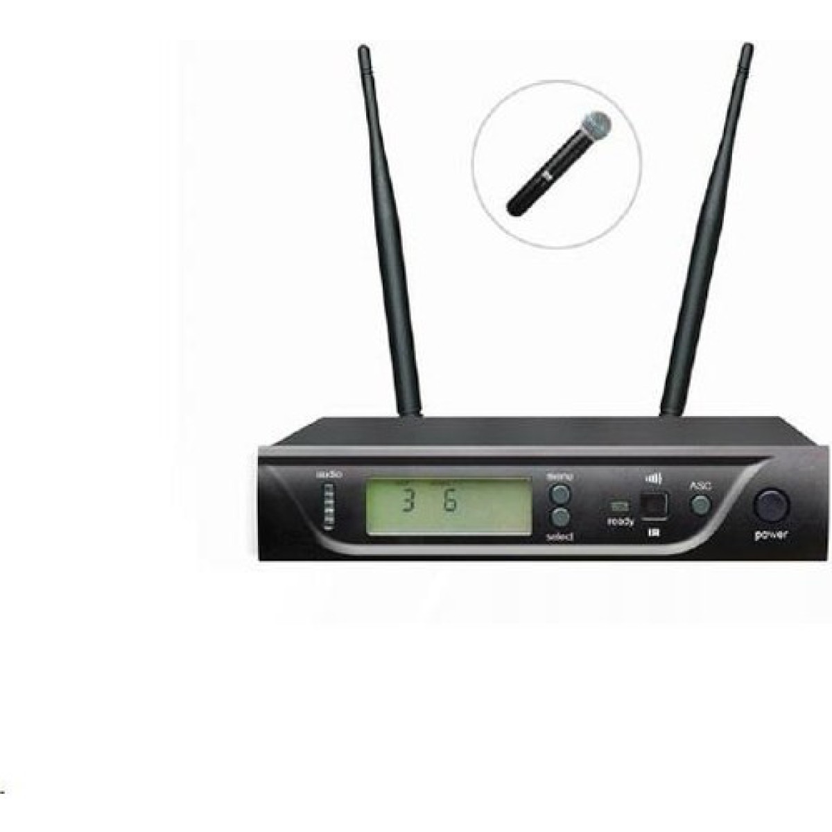 Bots BK-301 Em Uhf Telsiz Mikrofon - Tek El Bots BK-301 Em Uhf Telsiz Mikrofon - Tek El