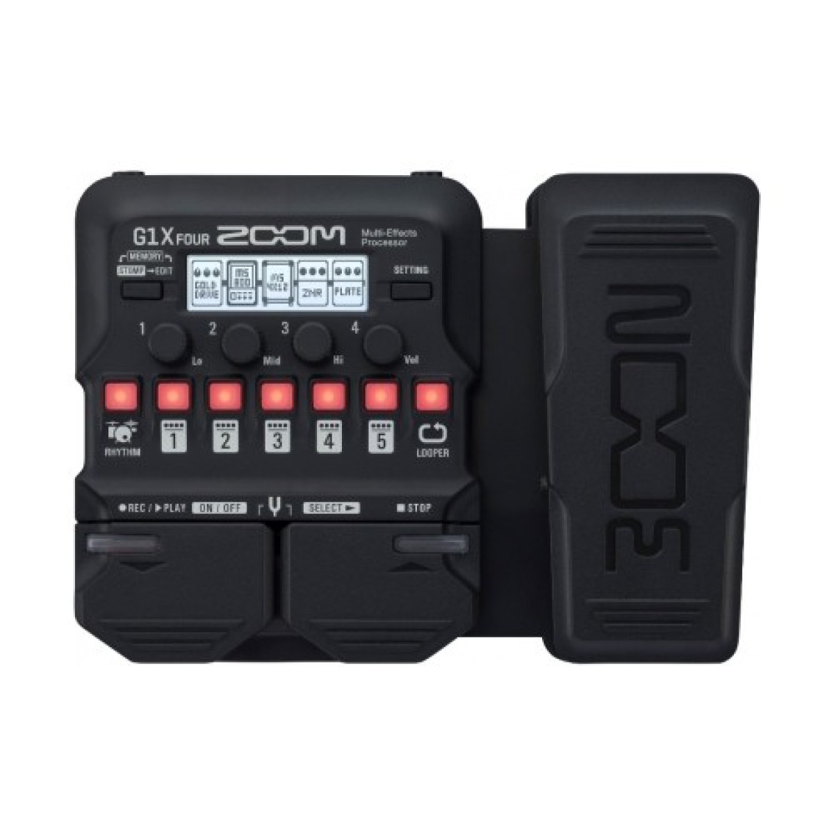 Zoom G1X Four Expression Pedallı Multi-Efekt Prosesörü