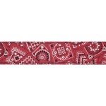 50G02 Gitar Askısı Dokuma 50Mm Kırmızı Bandana