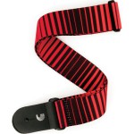 Planet Waves Optical Stripes Art Kırmızı Gitar Askısı Planet Waves Optical Stripes Art Kırmızı Gitar Askısı