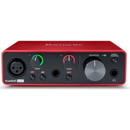 Focusrite Scarlett Solo Gen 3 USB Ses Kartı Focusrite Scarlett Solo Gen 3 USB Ses Kartı