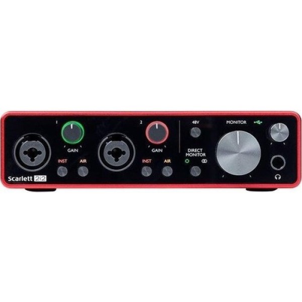 Focusrite Scarlett 2i2 Gen 3 USB Ses Kartı