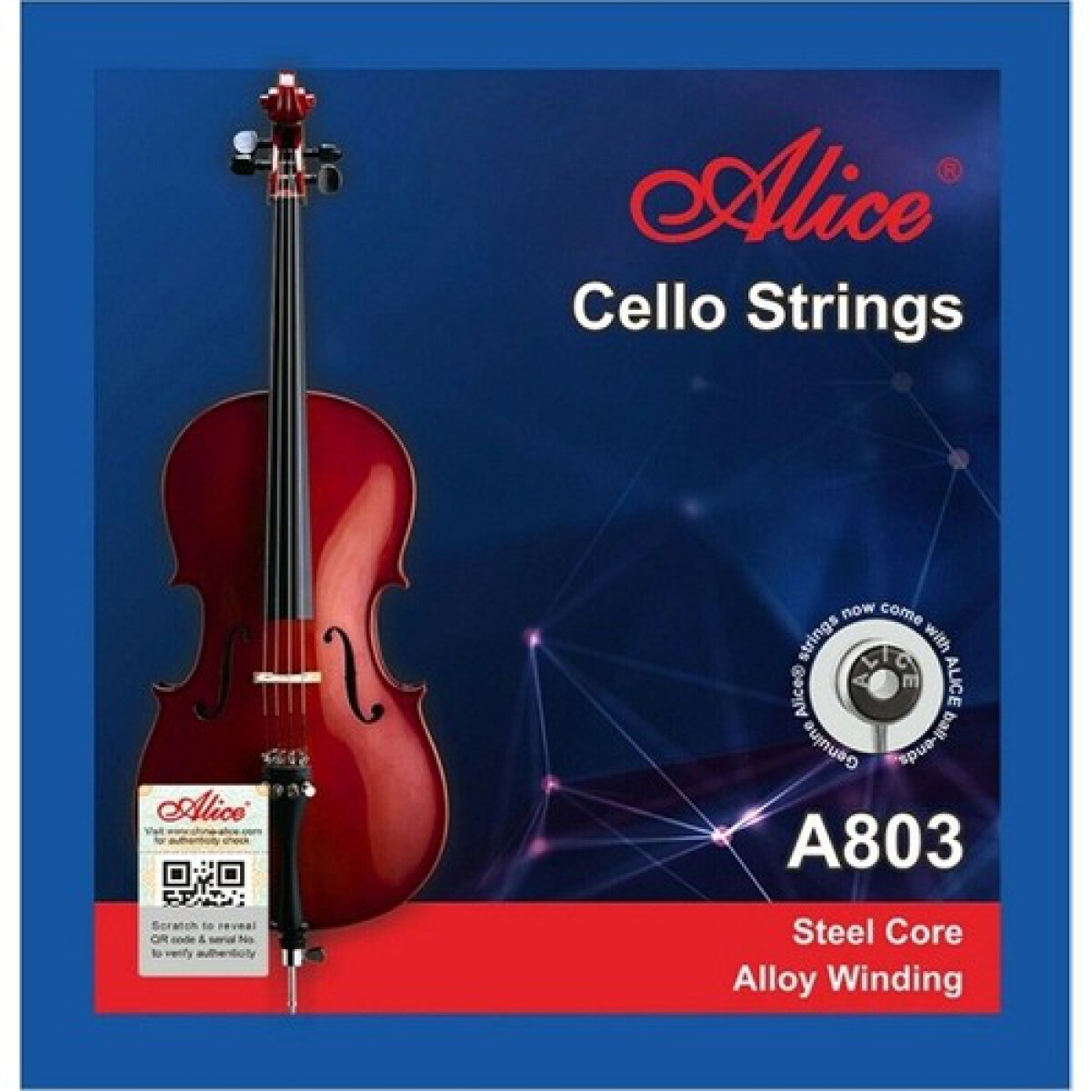 Alice A803 Çello Teli
