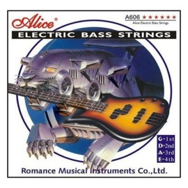 Alice A-606(4)-M - Bass Gitar Teli - 4 Telli Light