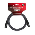 Kirlin MWC-270PB 6 Metre Örgülü Mikrofon Kablosu
