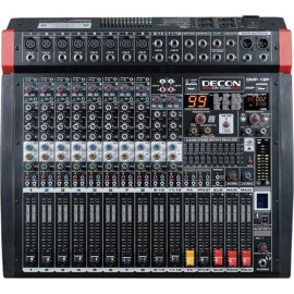 Decon DM-12P 12 Kanal 1300W Power Mikser