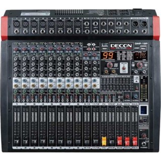 Decon DM-12P 12 Kanal 1300W Power Mikser