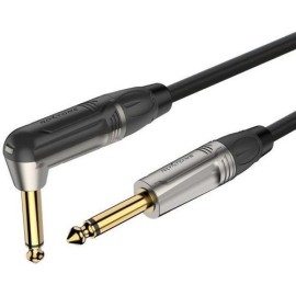 Roxtone RX-K12403 6.3mm L 90DERECE Mono Gitar Kablo 3metre