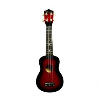 Victor VC21RDS Kırmızı - Siyah Ukulele Victor VC21RDS Kırmızı - Siyah Ukulele