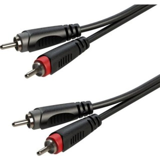 Roxtone RX-K12803 2xrca-2xrca 3 Metre Hazır Kablo Roxtone RX-K12803 2xrca-2xrca 3 Metre Hazır Kablo