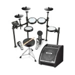 Donner DED-200p Elektro Davul + Carlsbro EDA50 Davul Monitör Amfi (50W)