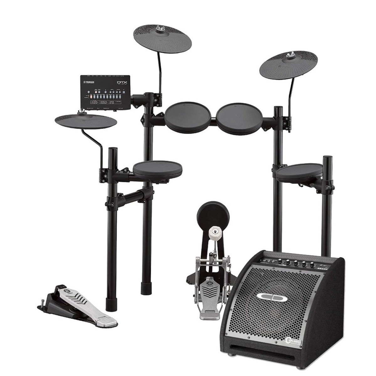 Yamaha DTX 432K Dijital Bateri + Carlsbro EDA50 Davul Monitör Amfi (50W)
