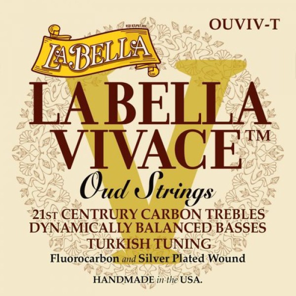La Bella Ouvıv-T Vivace Karbon Ud Teli (Türk Sistem)