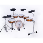 New Neiro NDDS-720 Parlak Ahşap Sb Dijital Bateri Seti+Tabure+Baget+Kulaklık+Trampet Sehbası+Kargo Hediye New Neiro NDDS-720 Parlak Ahşap Sb Dijital Bateri Seti+Tabure+Baget+Kulaklık+Trampet Sehbası+Kargo Hediye