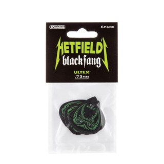 Jim Dunlop Black Fang James Hetfield 6'lı Paket Pena (0.73mm) Jim Dunlop Black Fang James Hetfield 6'lı Paket Pena (0.73mm)