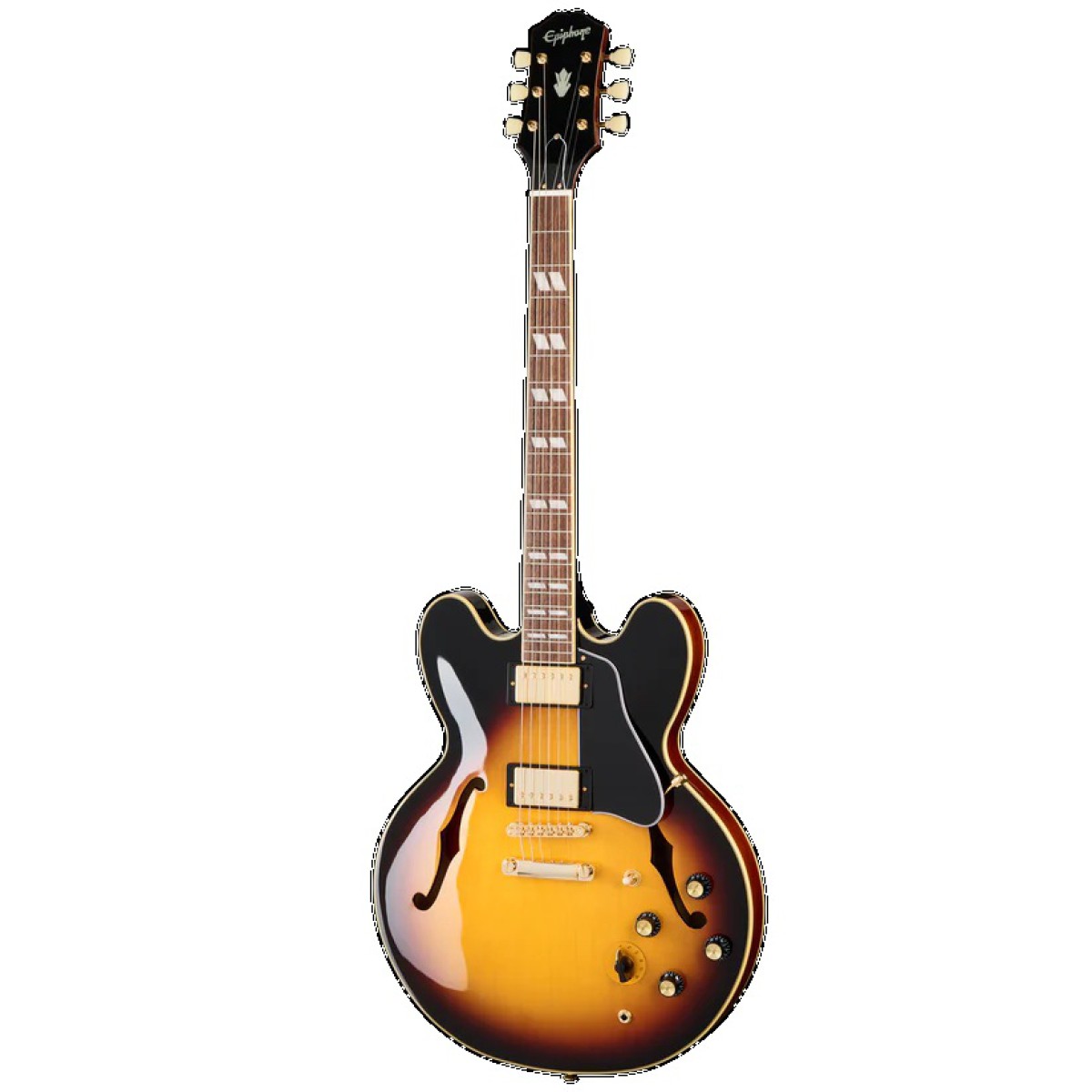 Epiphone ES-345 Semi Hollowbody Elektro Gitar (Tri-burst Exclusive)