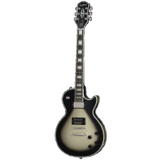 Epiphone Adam Jones Les Paul Custom Art Collection: Korin Faught’s “Sensation” Elektro Gitar (Antique Silverburst)