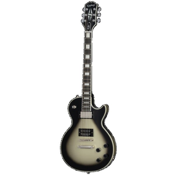 Epiphone Adam Jones Les Paul Custom Art Collection: Korin Faught’s “Sensation” Elektro Gitar (Antique Silverburst)