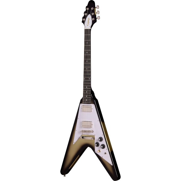 Epiphone Dealer Exclusive Flying V ’70s Elektro Gitar (Silver Burst)