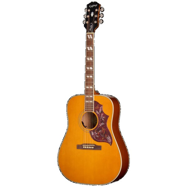 Epiphone Hummingbird Studio Elektro Akustik Gitar (Antique Natural)