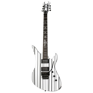 Schecter Synyster Standard Elektro Gitar (White w/Black Pinstripes)
