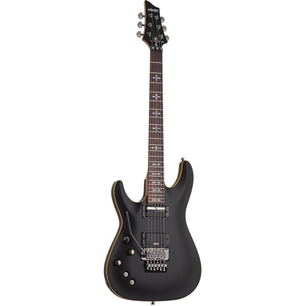 Schecter Demon-6 FR-S – Solak Elektro Gitar (Aged Black Satin)