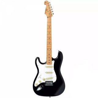 SX SST57+ 3/4 Solak Elektro Gitar (Siyah)