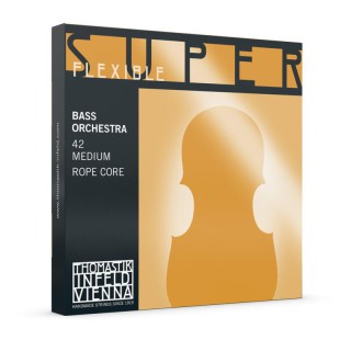 Thomastik Infeld 42 Superflexible Orchestra 4/4 Medium Kontrabas Tel Seti Thomastik Infeld 42 Superflexible Orchestra 4/4 Medium Kontrabas Tel Seti