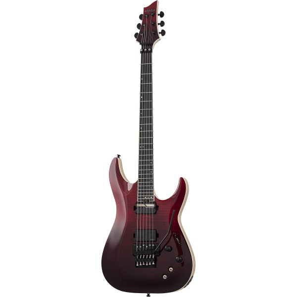 Schecter C-1 FR SLS S Elite Series Elektro Gitar (Blood Burst)