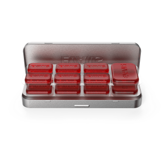 EVANS EQPODSMINI DRUM GELS 12 MINI + 2 MEDIUM PODS
