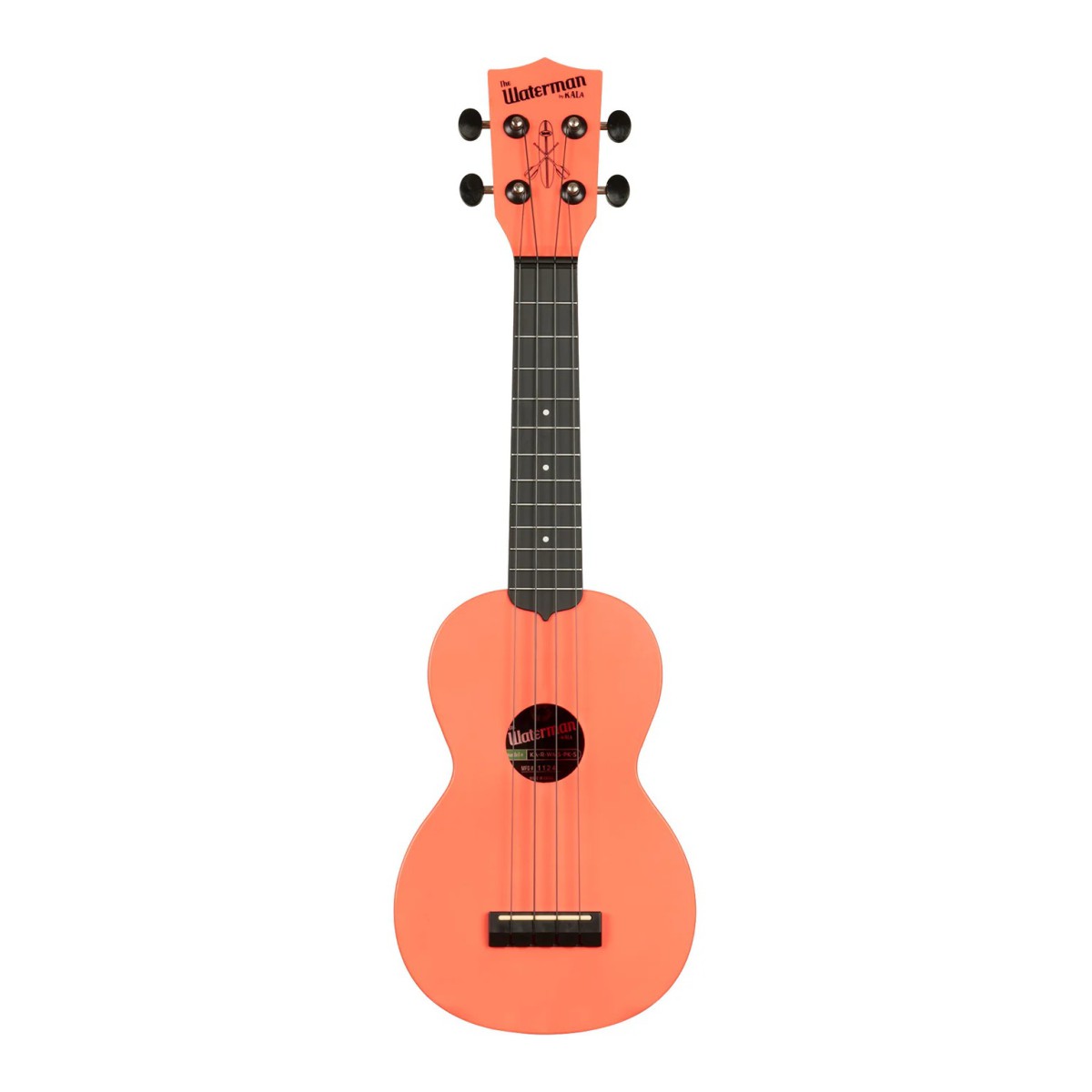 Kala Waterman Recycled Soprano Ukulele (Pink Dusk) Kala Waterman Recycled Soprano Ukulele (Pink Dusk)