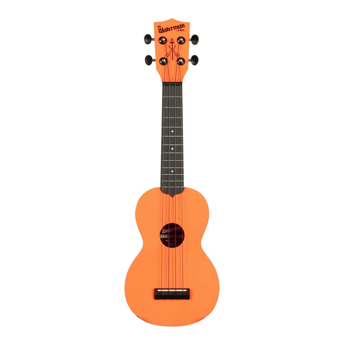 Kala Waterman Recycled Soprano Ukulele (Sunset Orange) Kala Waterman Recycled Soprano Ukulele (Sunset Orange)