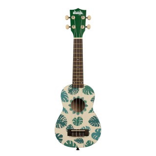 Kala Ukadelic Soprano Ukulele (Monstera) Kala Ukadelic Soprano Ukulele (Monstera)