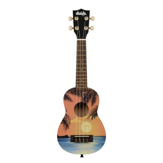 Kala Ukadelic Soprano Ukulele (Tropical Day) Kala Ukadelic Soprano Ukulele (Tropical Day)