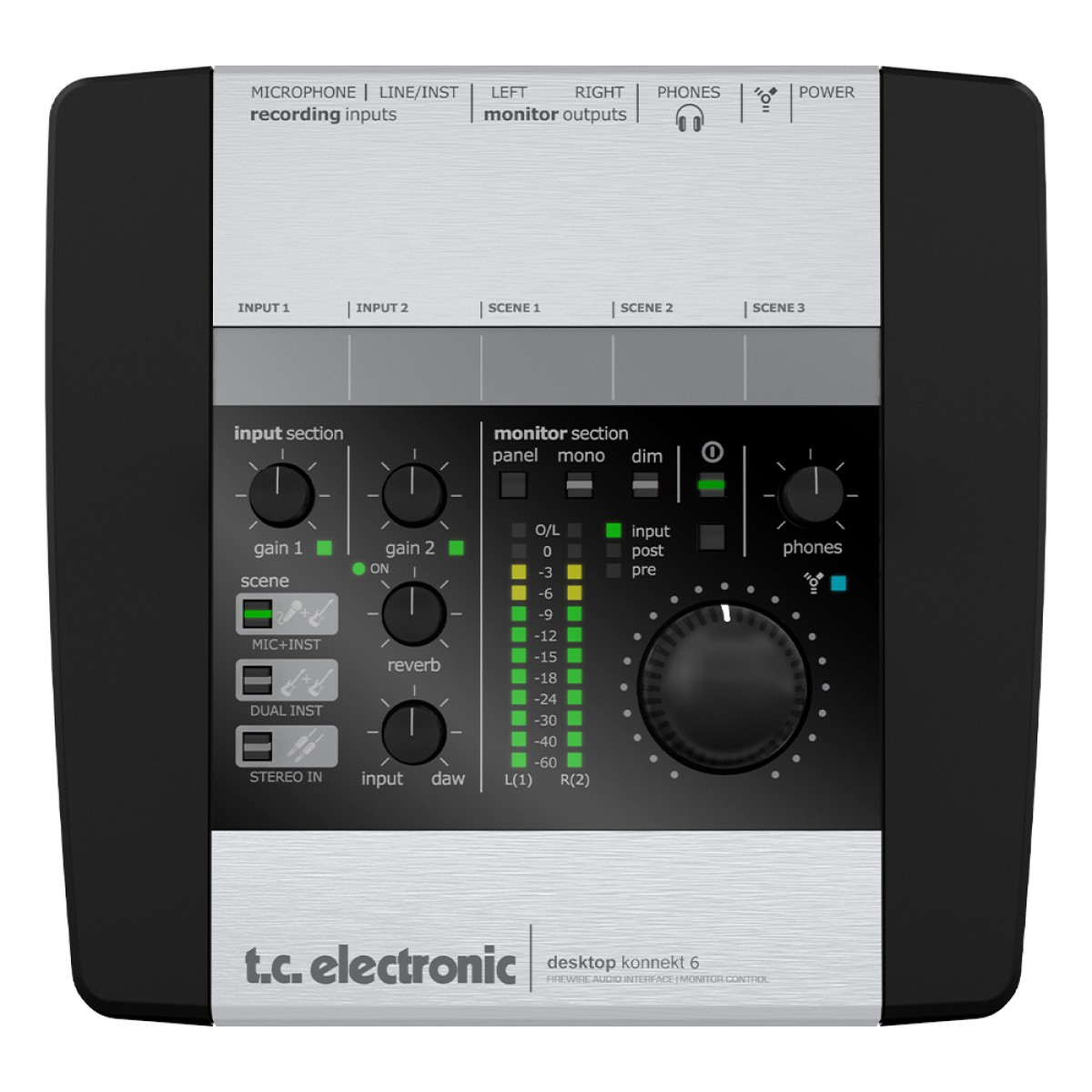 TC Electronic Desktop Konnect 6 Fireware Ses Kartı TC Electronic Desktop Konnect 6 Fireware Ses Kartı