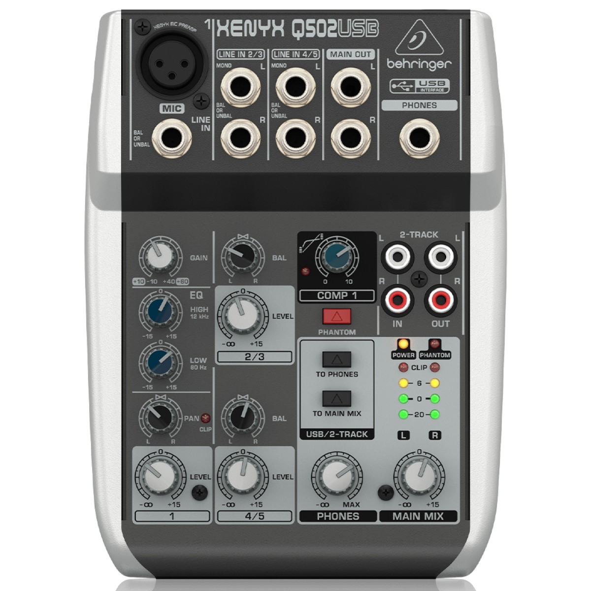BEHRINGER XENYX Q502USB / Analog Mixer