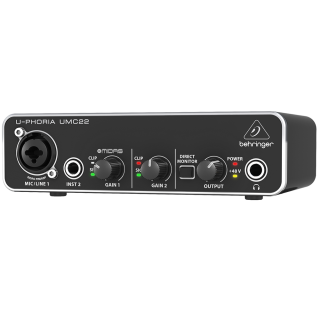 BEHRINGER U-PHORIA UMC22 Ses Kartı BEHRINGER U-PHORIA UMC22 Ses Kartı