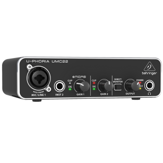 BEHRINGER U-PHORIA UMC22 Ses Kartı BEHRINGER U-PHORIA UMC22 Ses Kartı