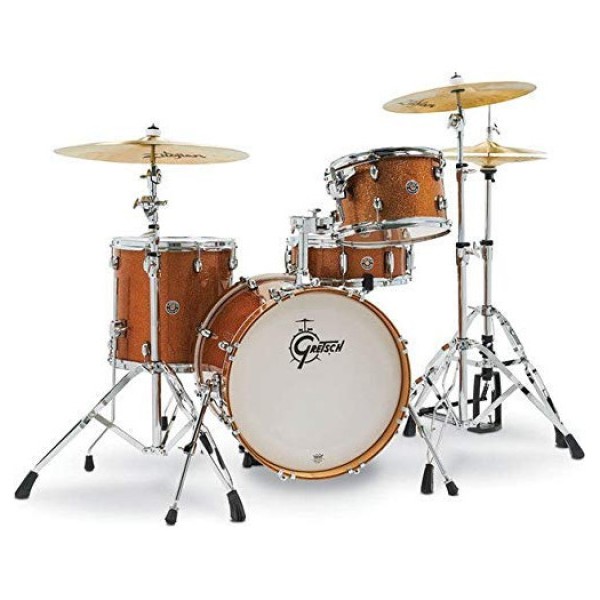 Gretsch Catalina Club Series 18 Inch 4 Parça Akustik Davul Seti (Bronze Sparkle)