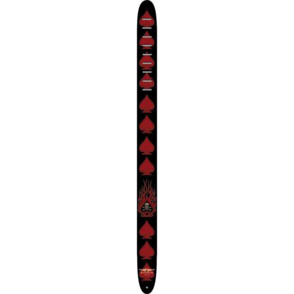 Perris Leather P25VK-1362 Vulture Kulture Red Heart Gitar Askısı